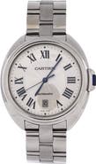 Pre-Owned Cartier Cle de Cartier Automatic Watch Stainless Steel 40