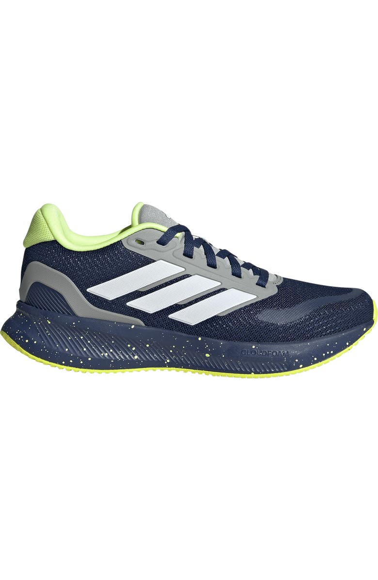 adidas Kids' Runfalcon Sneaker, Alternate, color, Dark Blue/ White/ Solid Grey