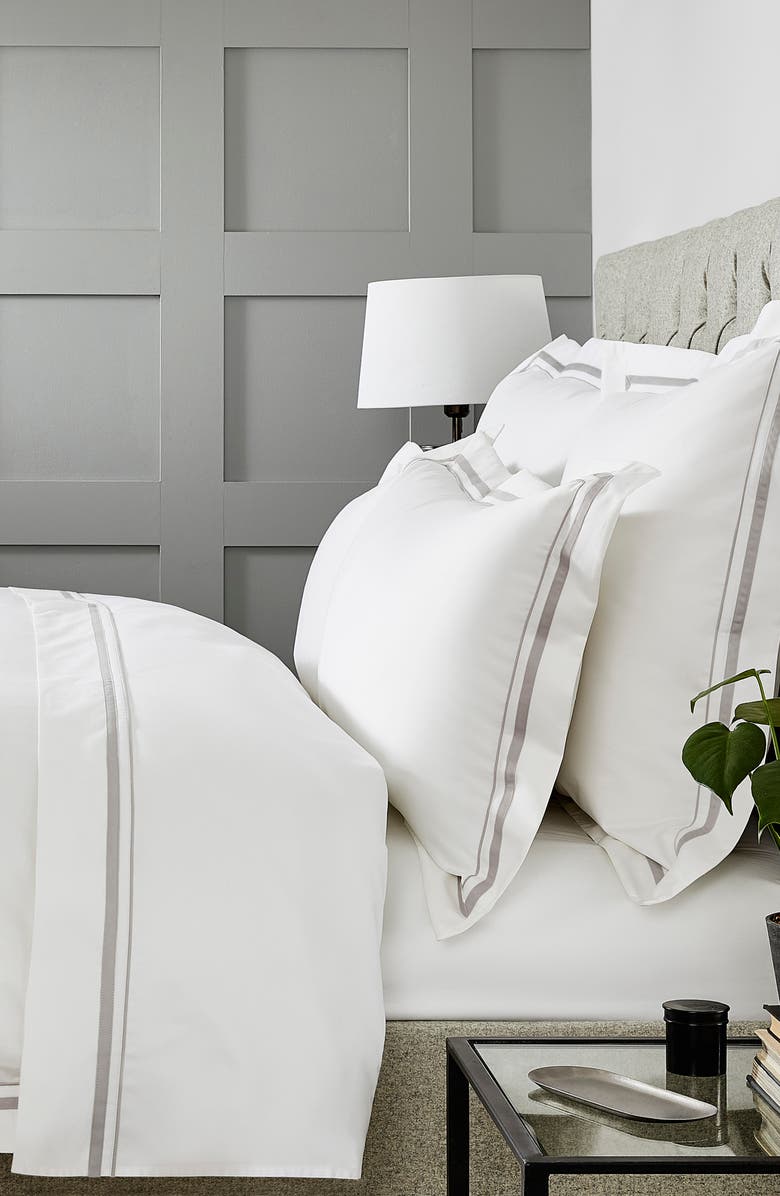 The White Company Cavendish Duvet Cover, Main, color,