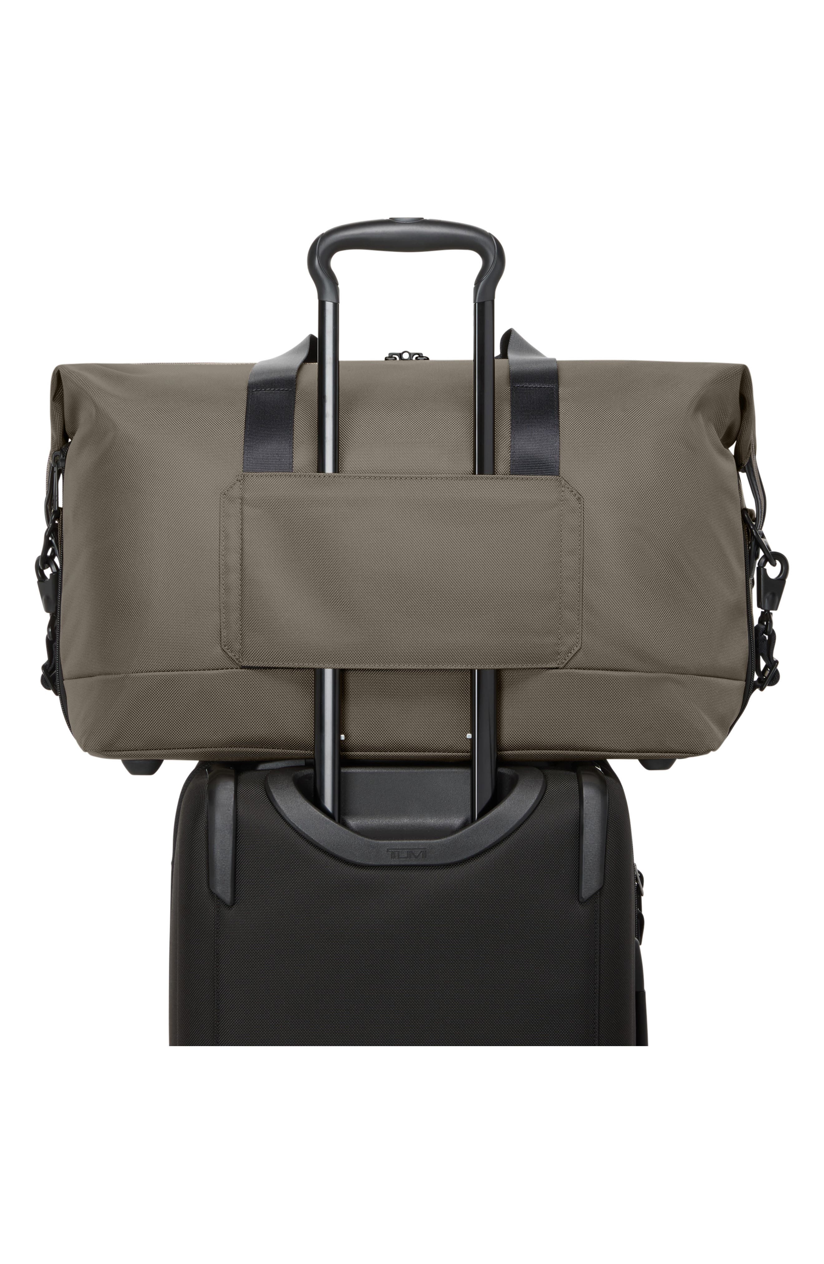 Alpha Double Expansion Duffle, Alternate, color, GREY ALLOY