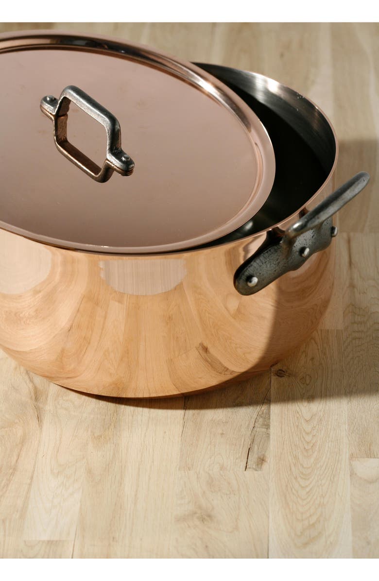 DE BUYER Inocuivre Tradition Copper Stew Pan, Alternate, color,