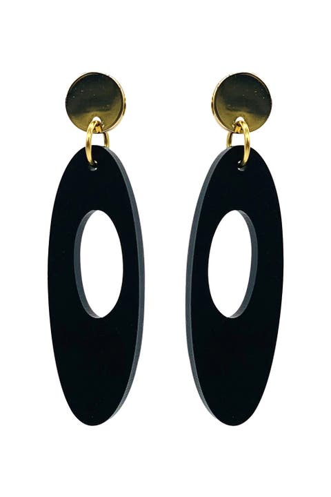 Hepworth Earrings - Black
