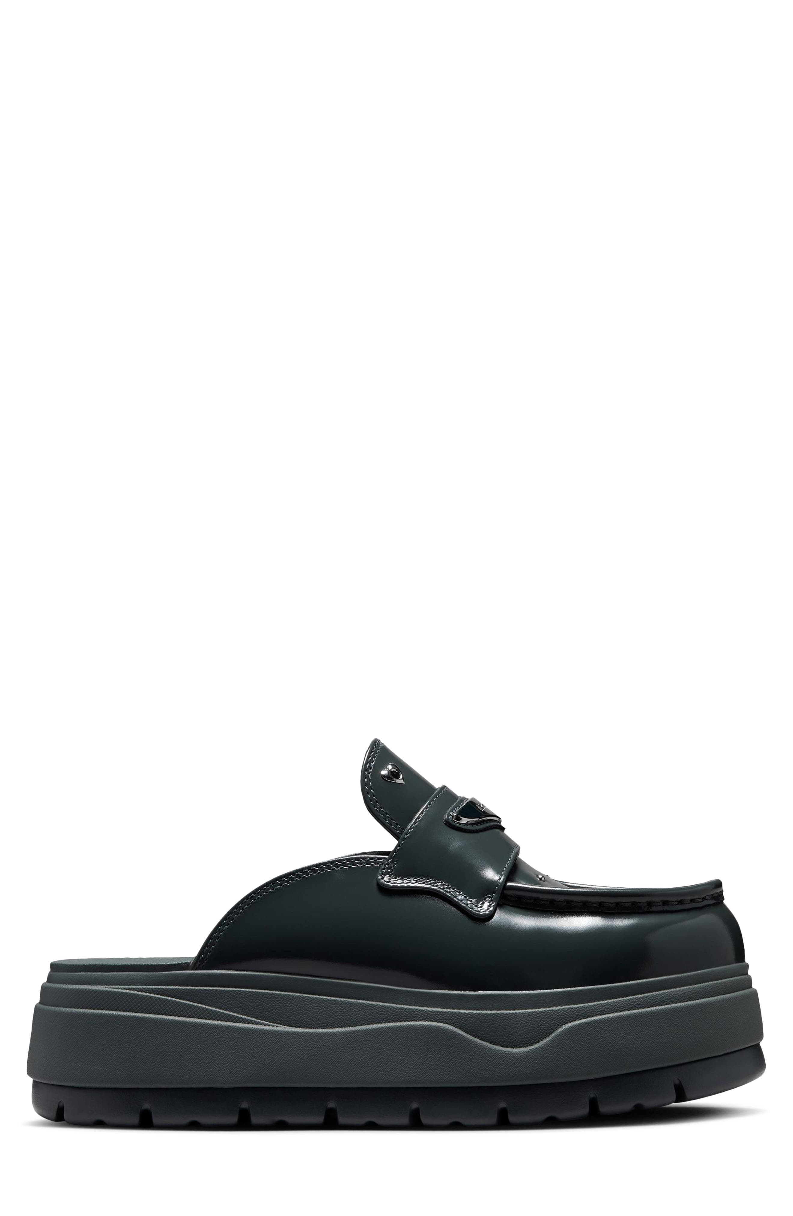 Jordan Air Jordan Mule SE Platform Loafer Mule, Alternate, color, Anthracite/ Metallic Silver