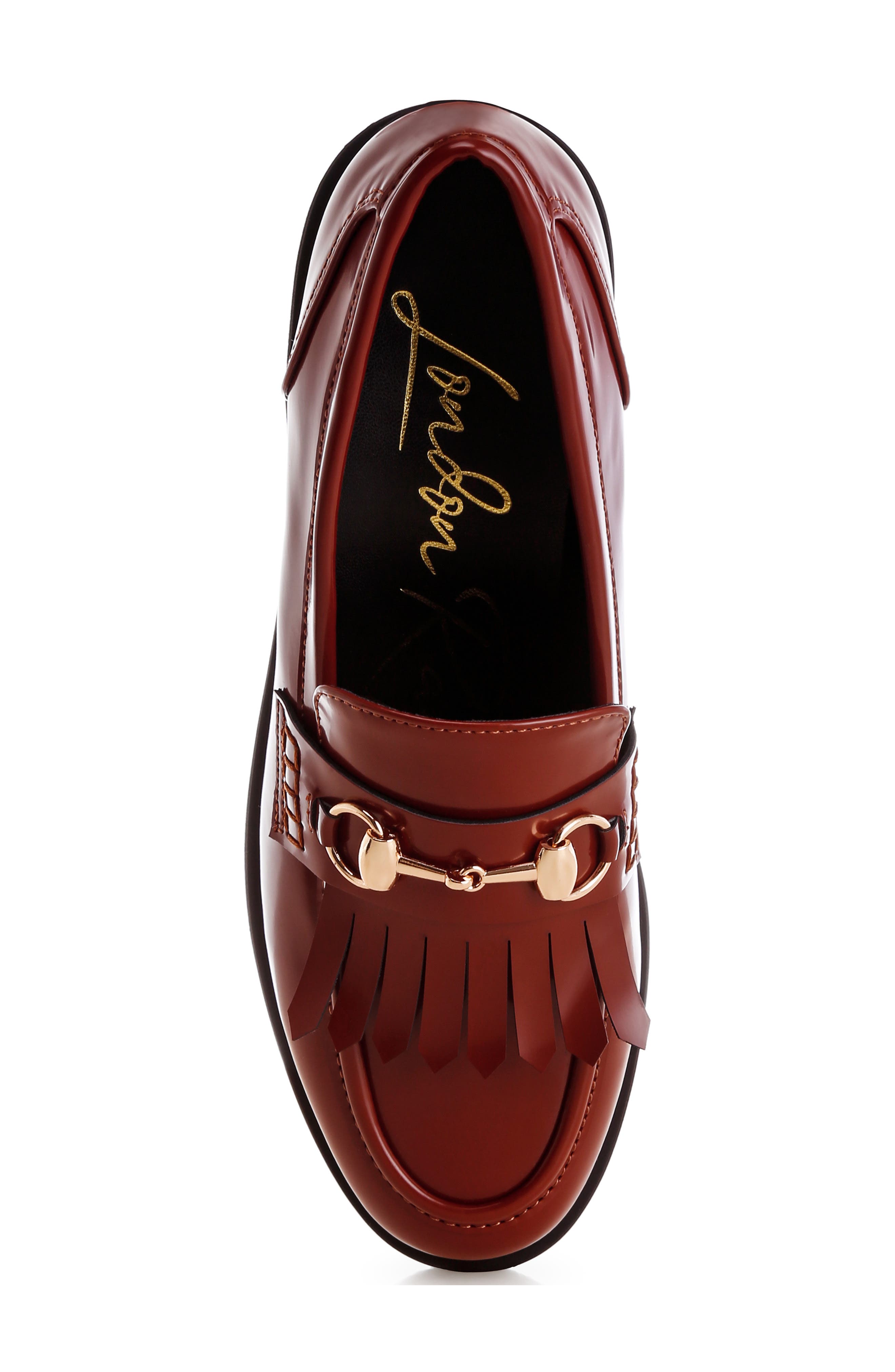 Marbin Bit Kiltie Loafer, Alternate, color, COGNAC
