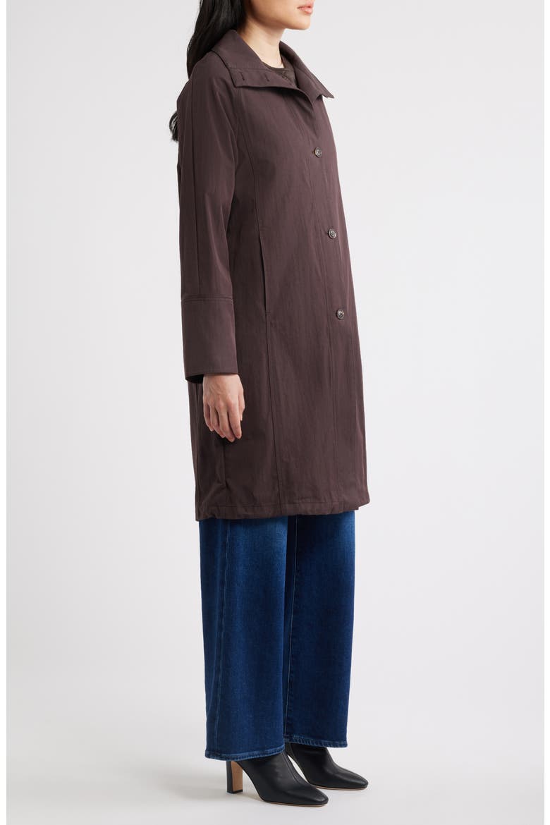 Raincoat with Quilted Vest, Alternate, color, CHOCOLATE