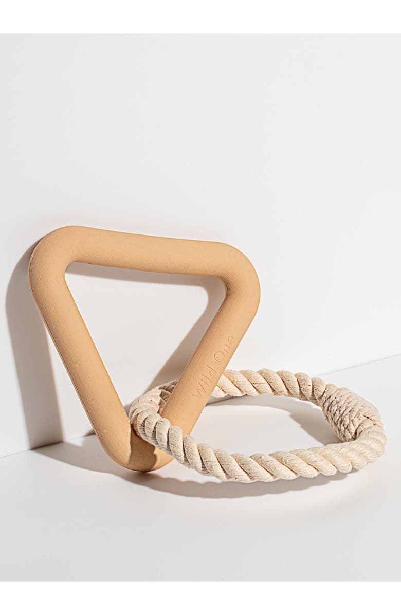 Wild One Triangle Tug Dog Toy, Main, color,