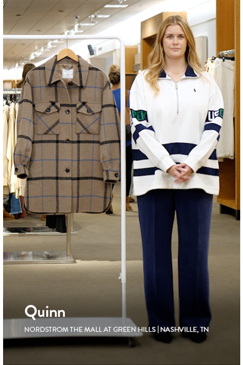 Back Together Belted Wool Blend Shacket video