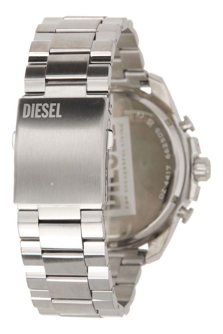 Men's Mega Chief Chronograph Bracelet Watch, 51mm, Alternate, color, SILVER