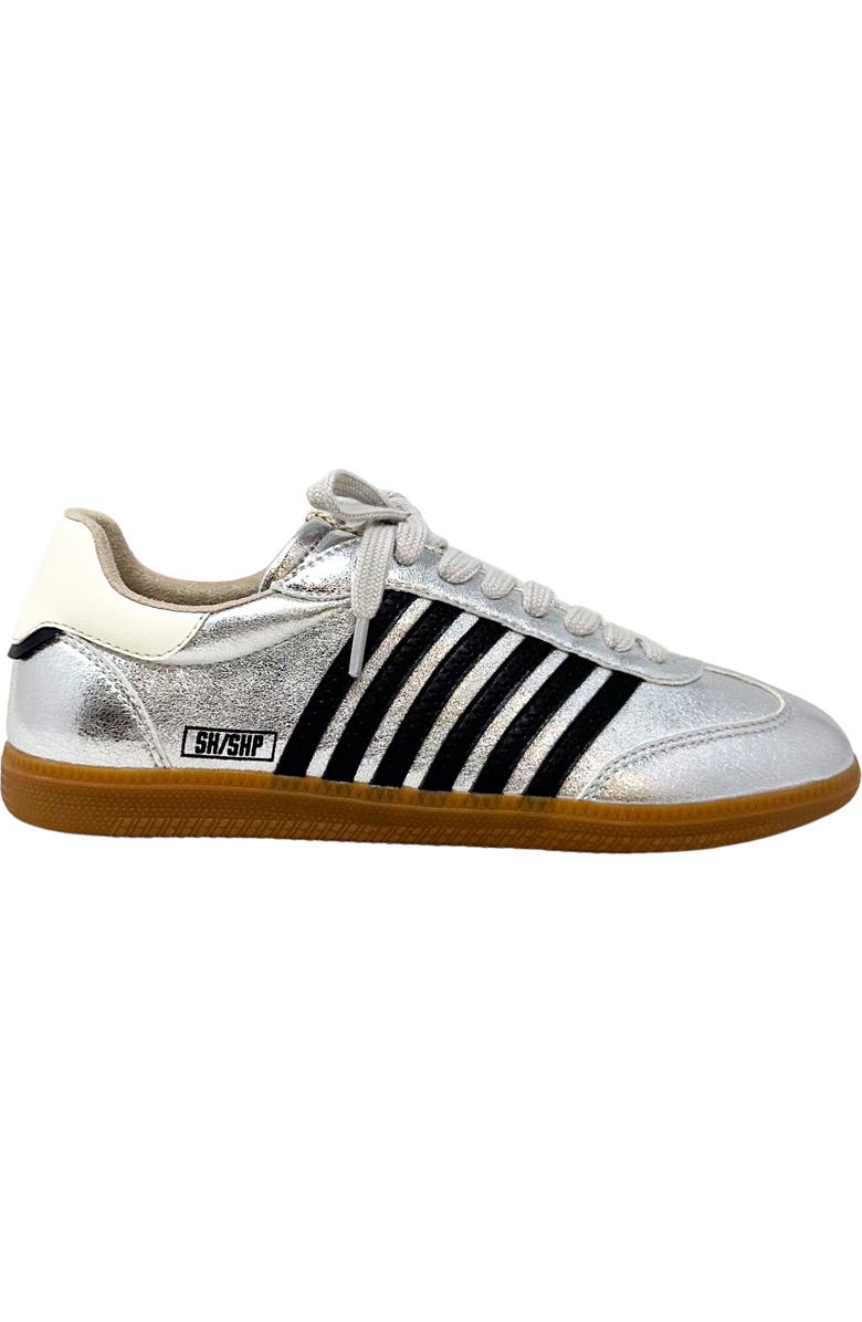 SHUSHOP Stevie Sneaker, Alternate, color, Silver