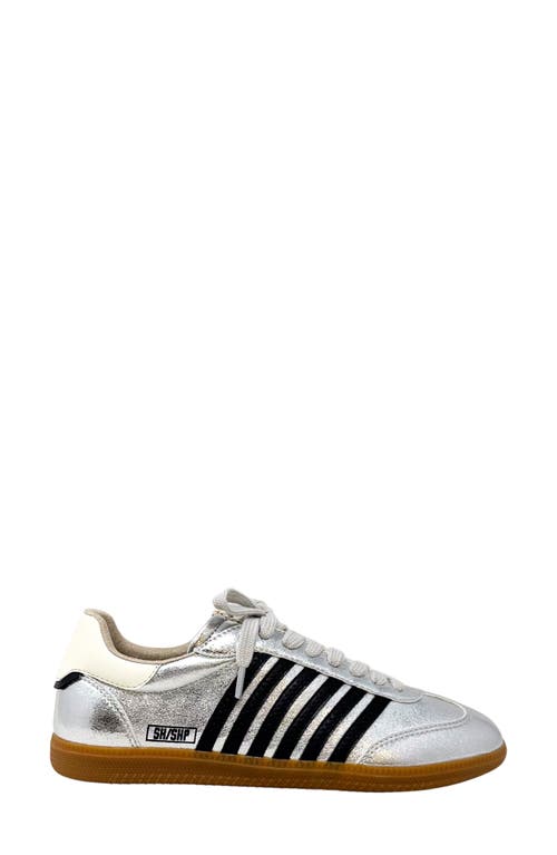 Shushop Stevie Sneaker In Silver