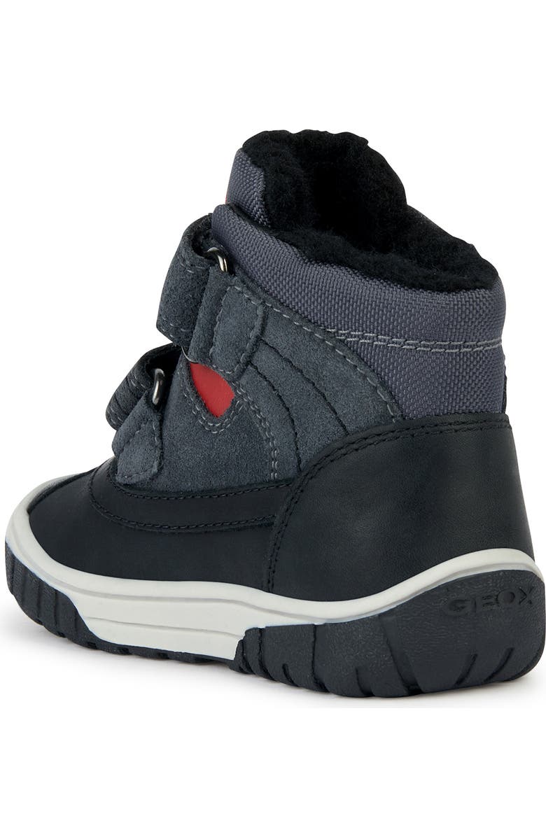 Geox Omar Waterproof Faux Fur Lined Boot, Alternate, color,