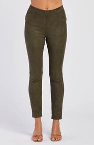 VELVET HEART Ferguson Faux Suede Leggings