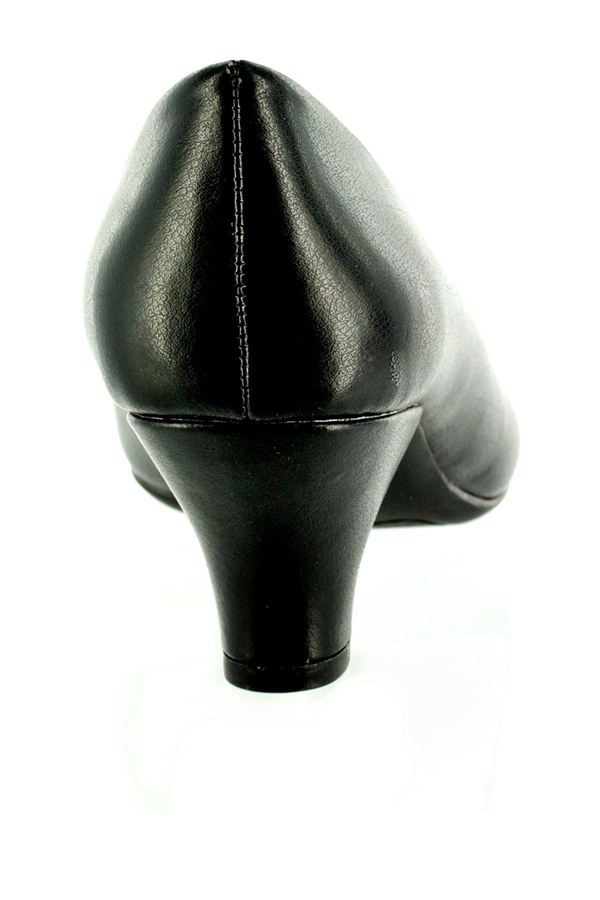 EASY STREET Fabulous Almond Toe Pump - Multiple Widths Available, Alternate, color, Black Croco