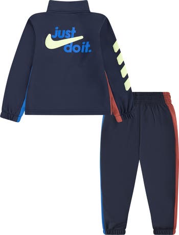 Kids' Dri-FIT Colorblock Track Jacket & Pants Set