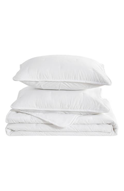 Dot Stitched Quilt Set
