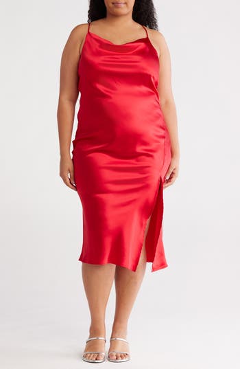 Shop Renee C Satin Slipdress