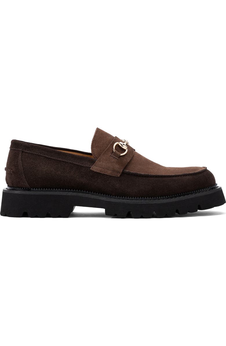 MARC NOLAN Blake Bit Loafer, Main, color, Triple Brown