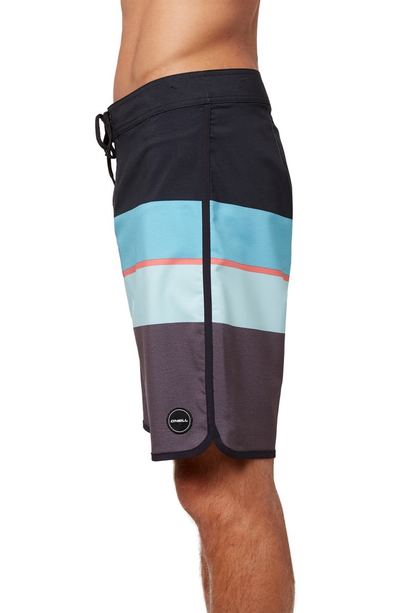 O'Neill Four Square Water Resistant Stretch Board Shorts, Alternate, color,