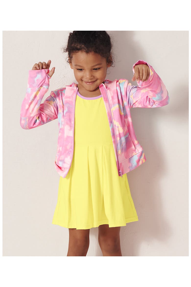 Girls Plus Athletic Active Tank Top Dress, Main, color, Limelight