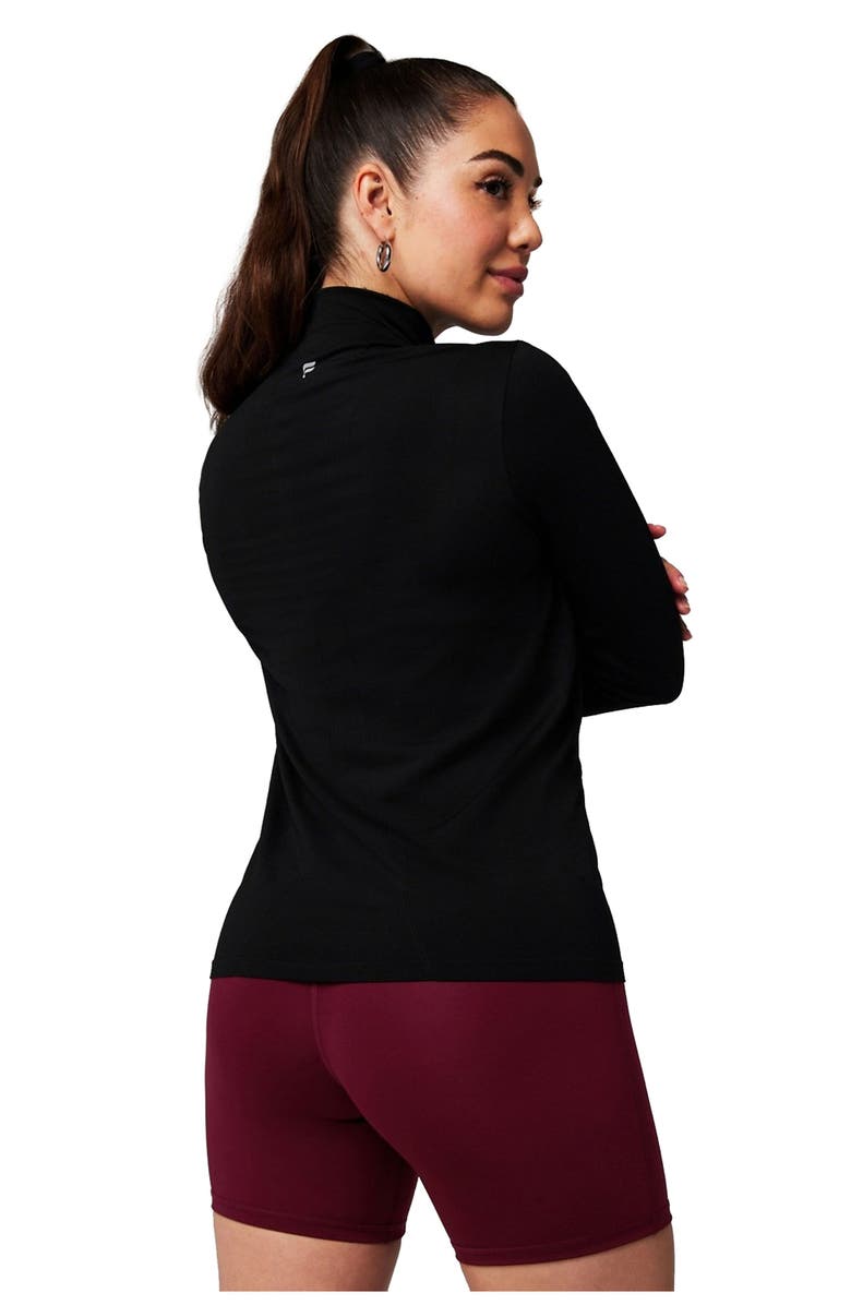 Fabletics Women's Feather Tech+ Half-Zip Top, Alternate, color, Black