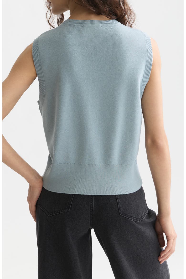 Relaxed Sweater Vest, Alternate, color, ARONA