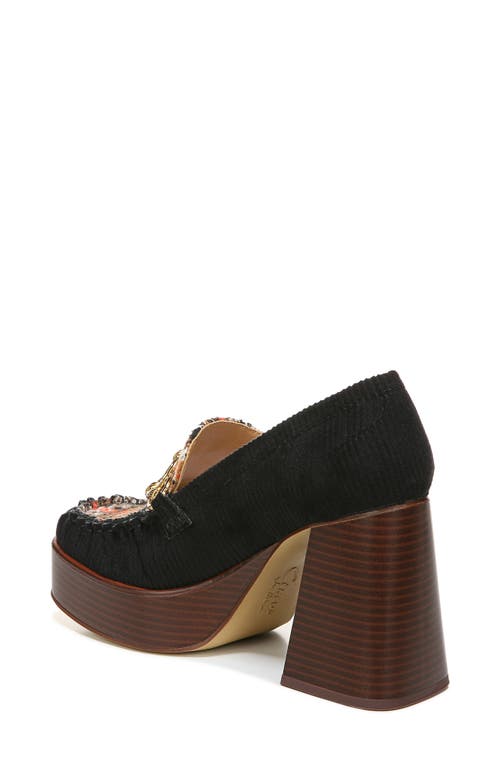 Circus Ny By Sam Edelman Susie Platform Loafer Pump In Black Multi