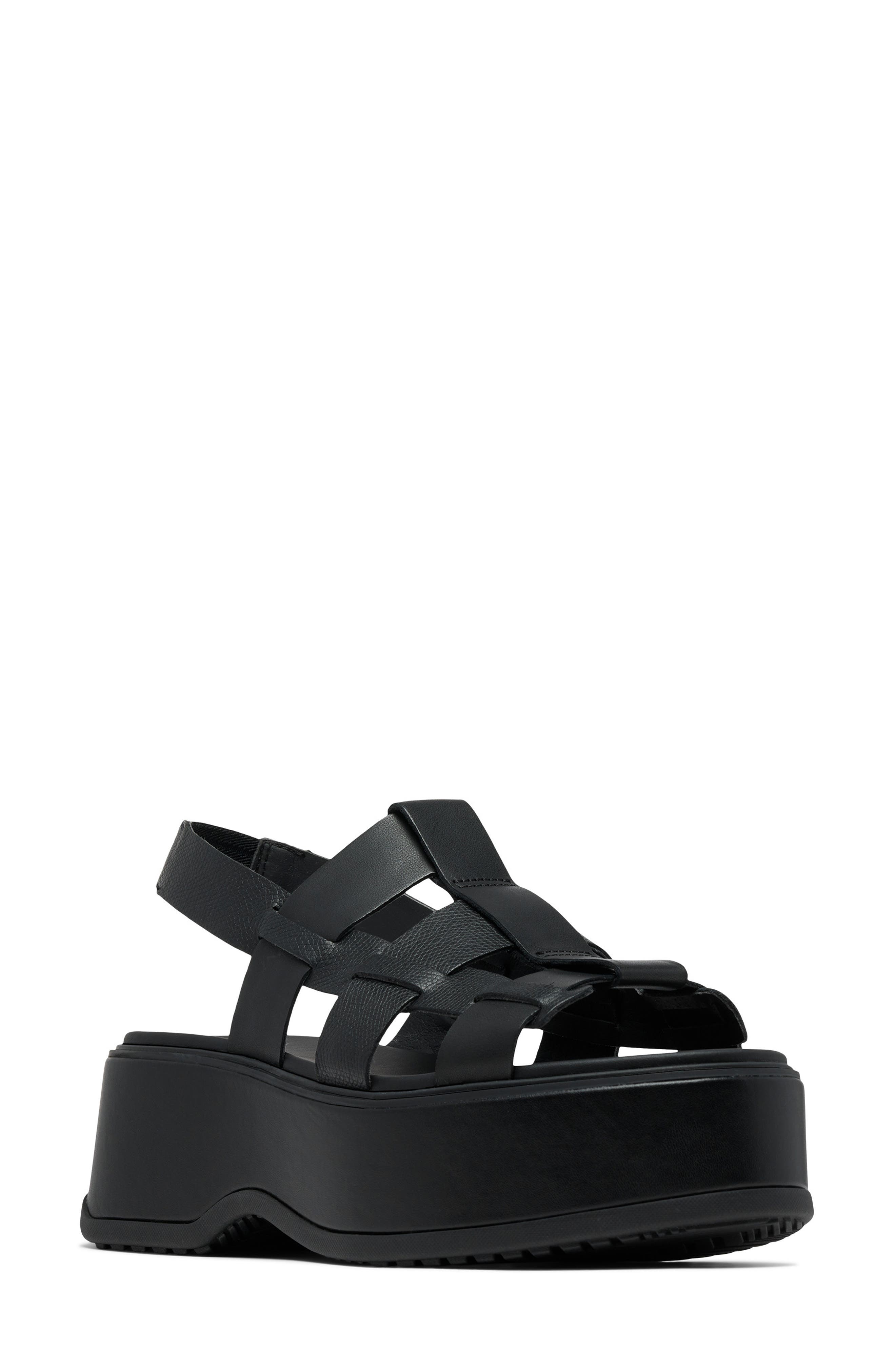 SOREL Dayspring Slingback Platform Sandal, Main, color, 