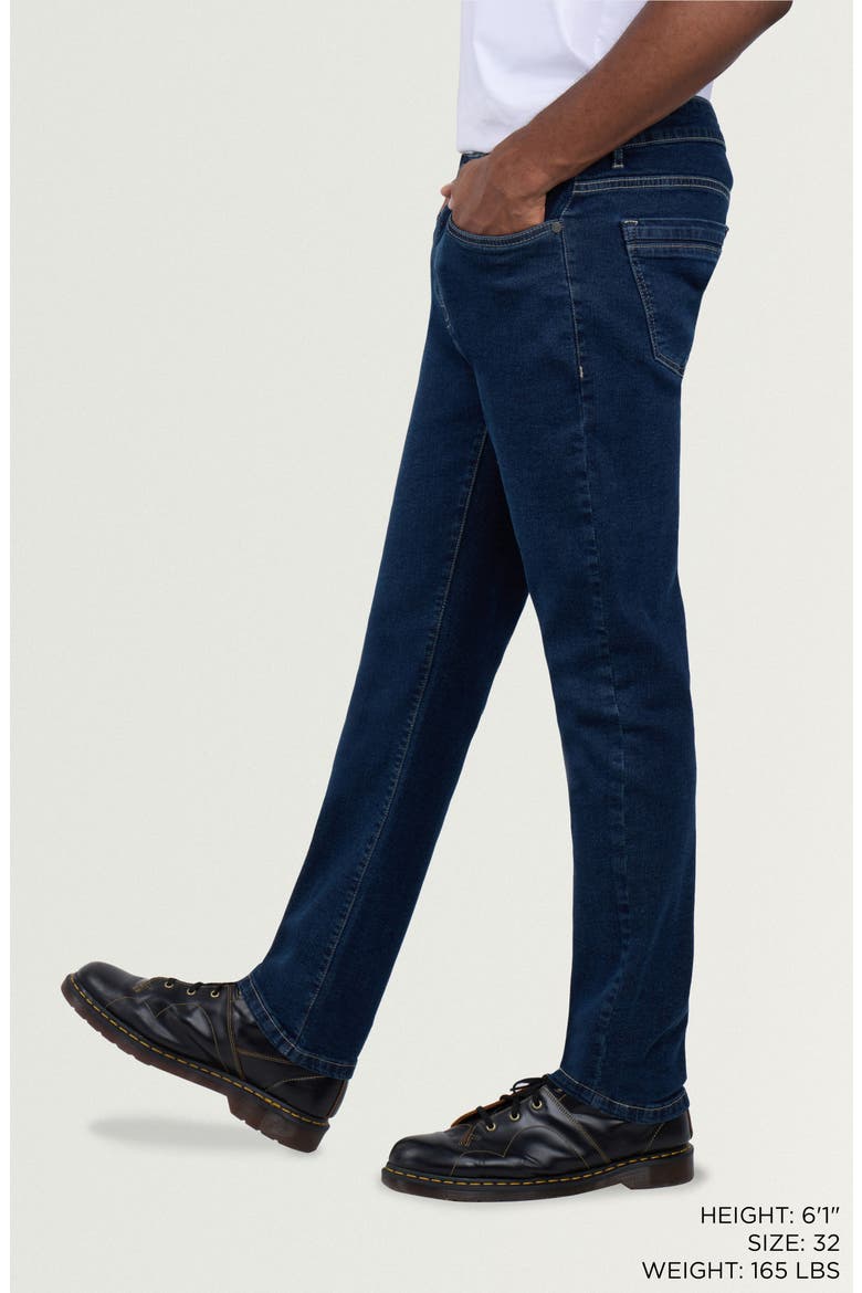 Super Soft Slim Fit Jeans, Alternate, color, MEDIUM BLUE TINT