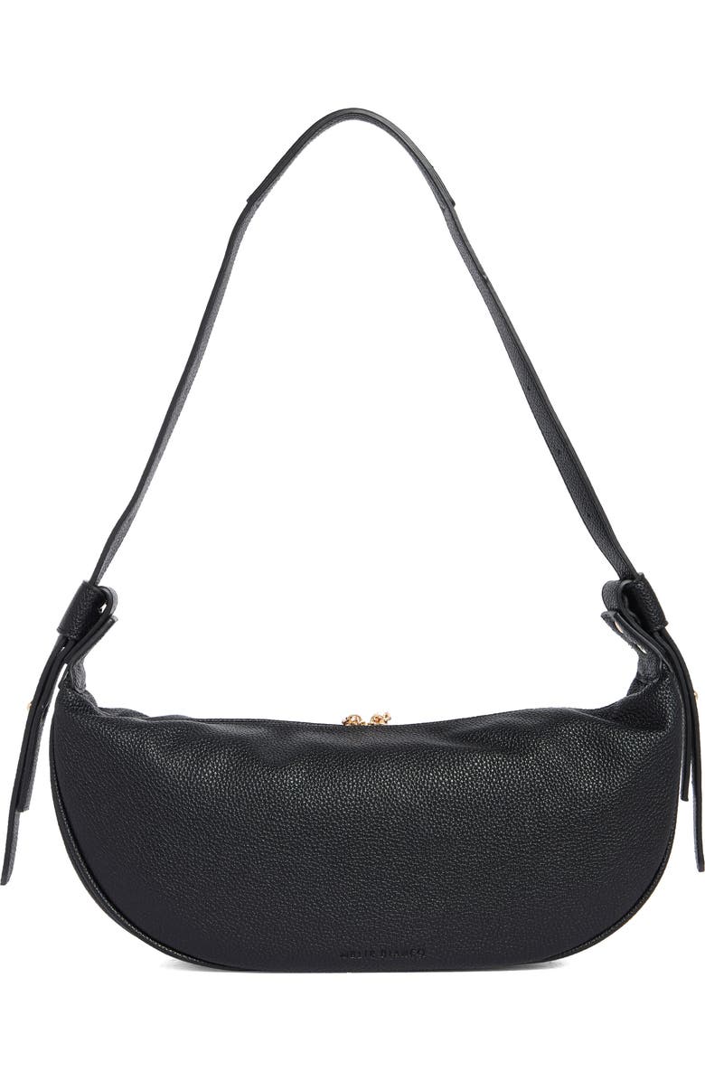 Melie Bianco Hayden Faux Leather Crossbody Bag, Alternate, color, Black