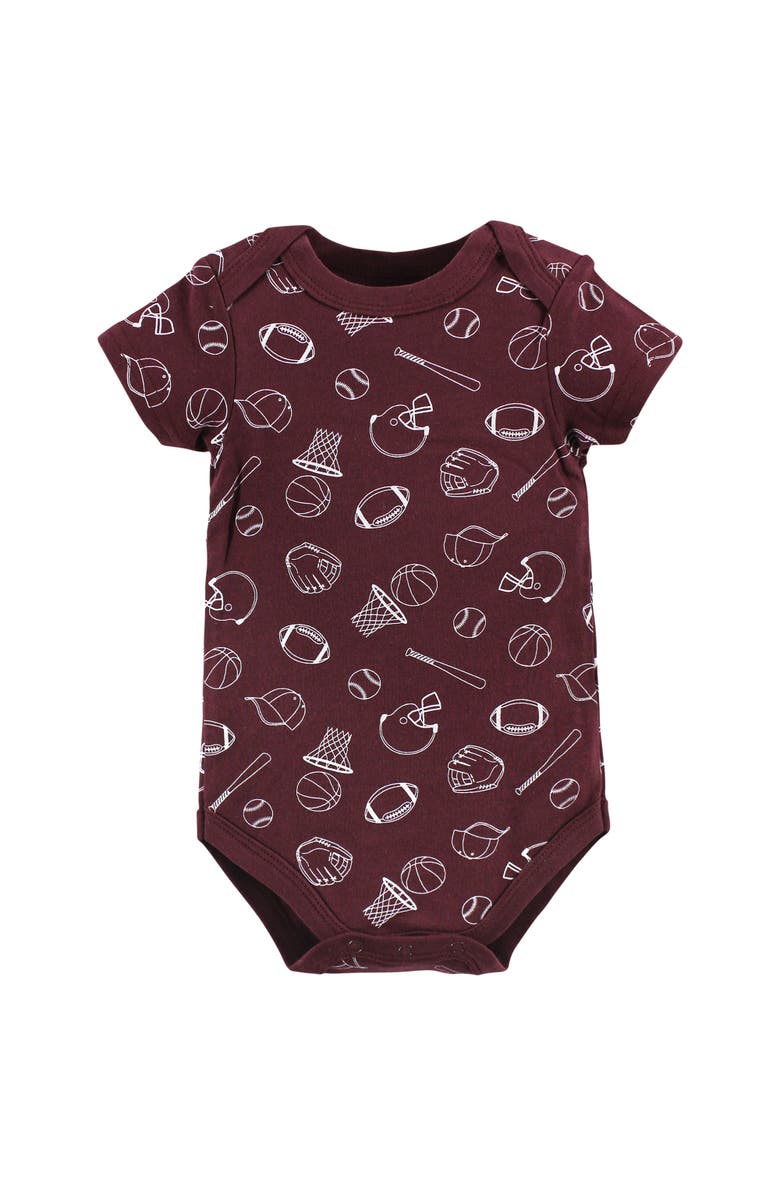 Hudson Baby Cotton 3-Piece Bodysuit Bundle, Alternate, color, Love Dad