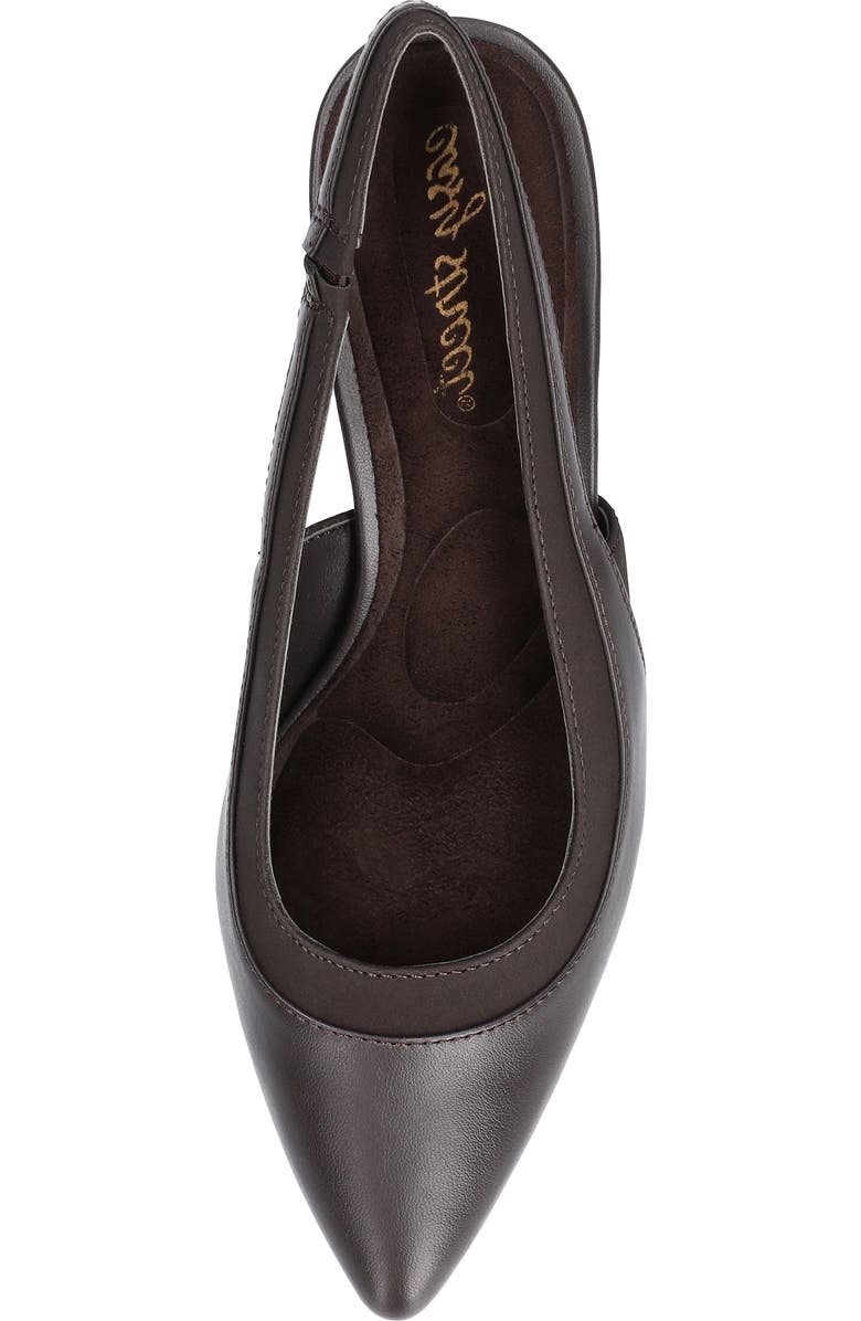 EASY STREET Dessa Slingback Pointed Toe Pump, Alternate, color, Brown