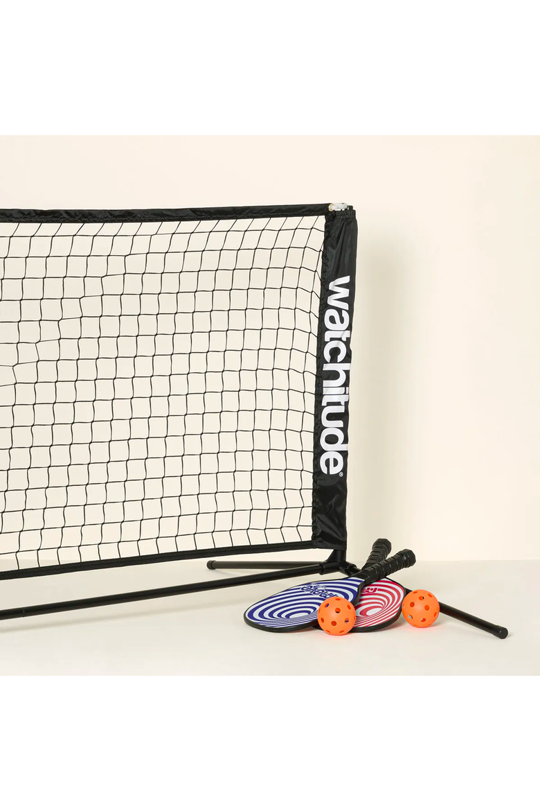 Kids Indoor/Outdoor Pickleball Set by Watchitude, Main, color, Blue / Red