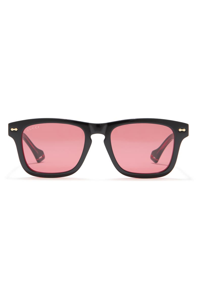 Gucci 53mm Square Sunglasses, Main, color,