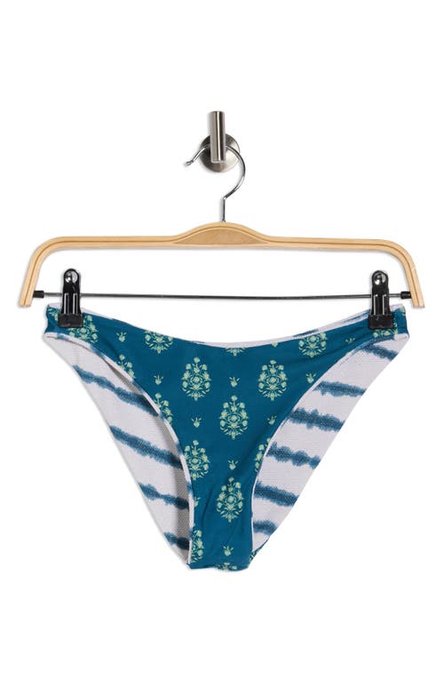 Maaji Sublimity Reversible Bikini Bottoms In Blue