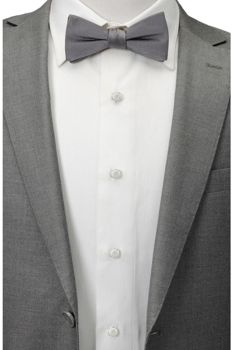 Classic Formal Mother-of-Pearl Shirt Studs & Cuff Links Set, Alternate, color, WHITE