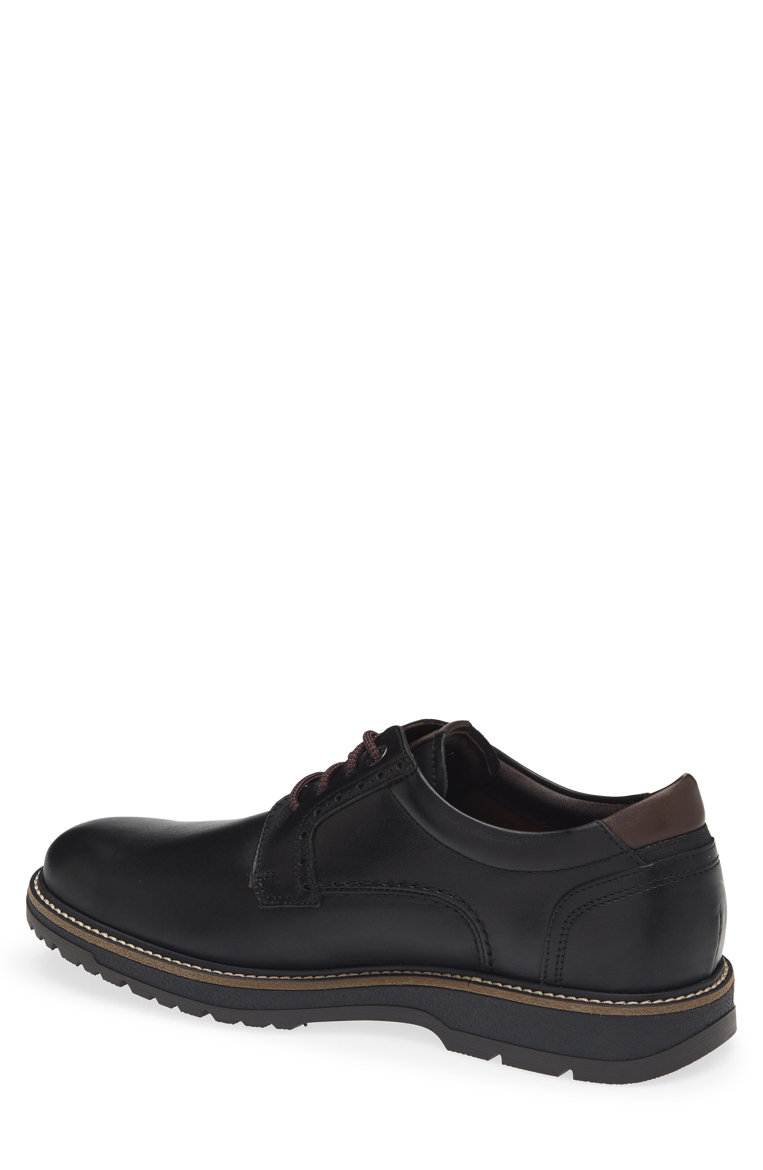 Buggy Lace-Up Oxford, Alternate, color, BLACK