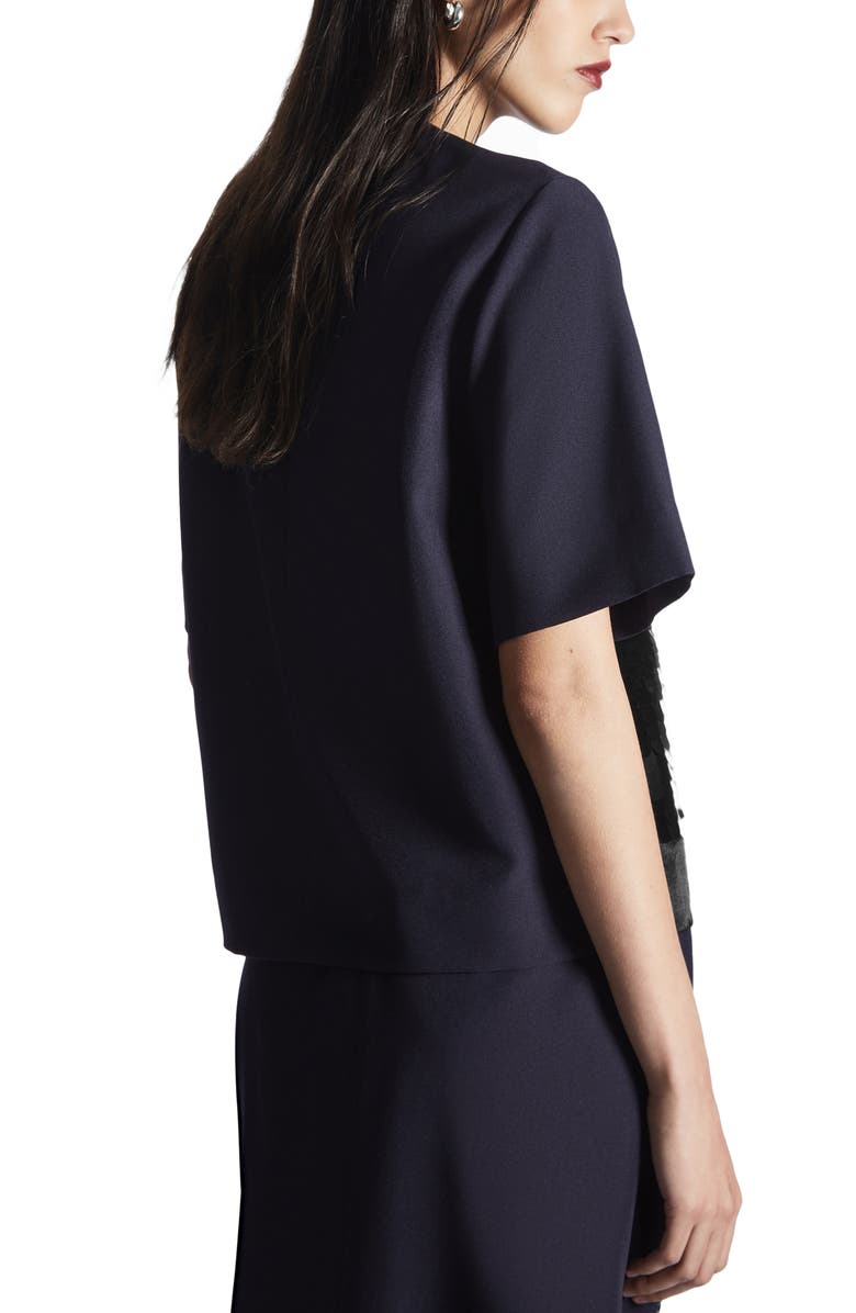 COS Sequin Recycled Polyester T-Shirt, Alternate, color, 