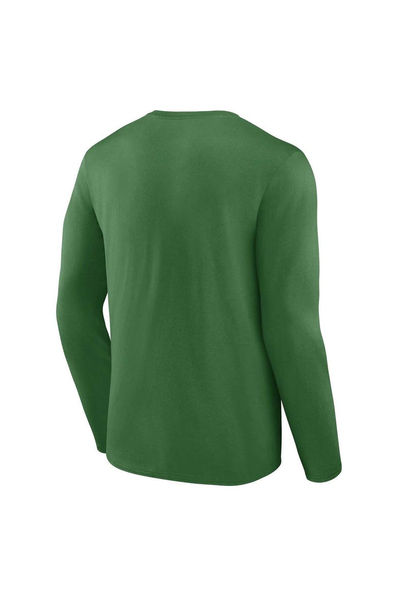 Men's Fanatics Branded Green Oregon Ducks Campus Long Sleeve T-Shirt, Alternate, color, Green