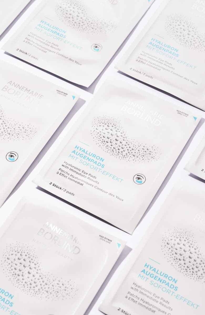 ANNEMARIE BÖRLIND 6-Pack Hyaluronic Eye Pads, Alternate, color, 