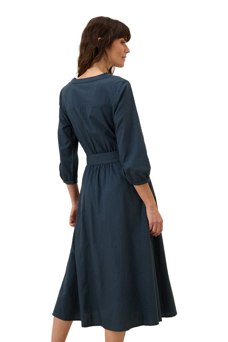 Organic Cotton Sunset Lightweight Cotton Easy Dress, Alternate, color, Midnight Blue