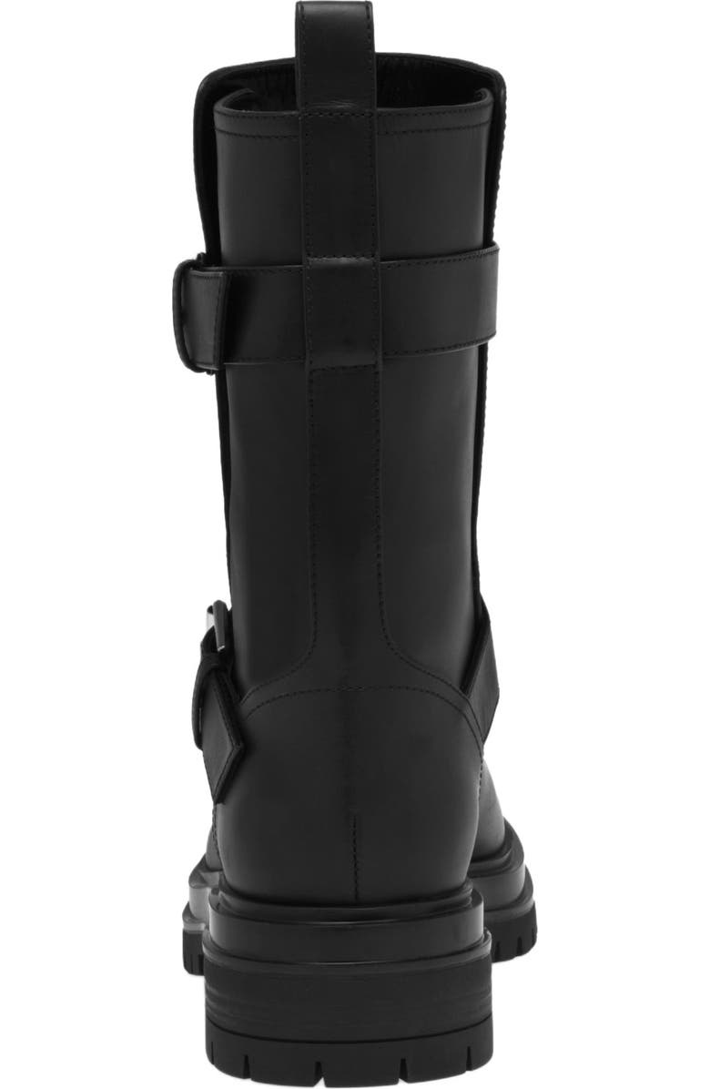 Gianvito Rossi Thiago Biker, Alternate, color, Black