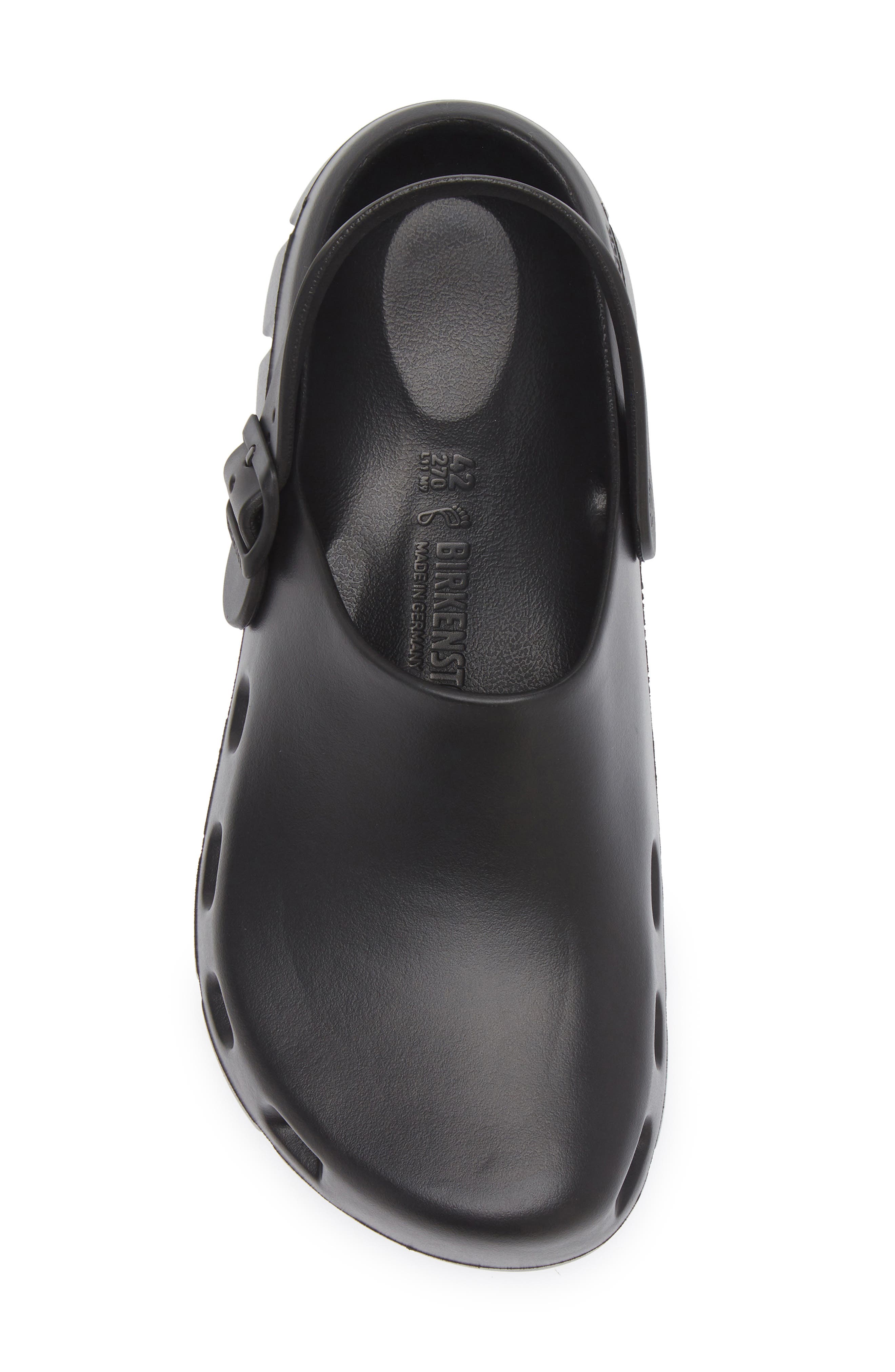 Birkenstock Birki Flow Clog, Alternate, color, Black