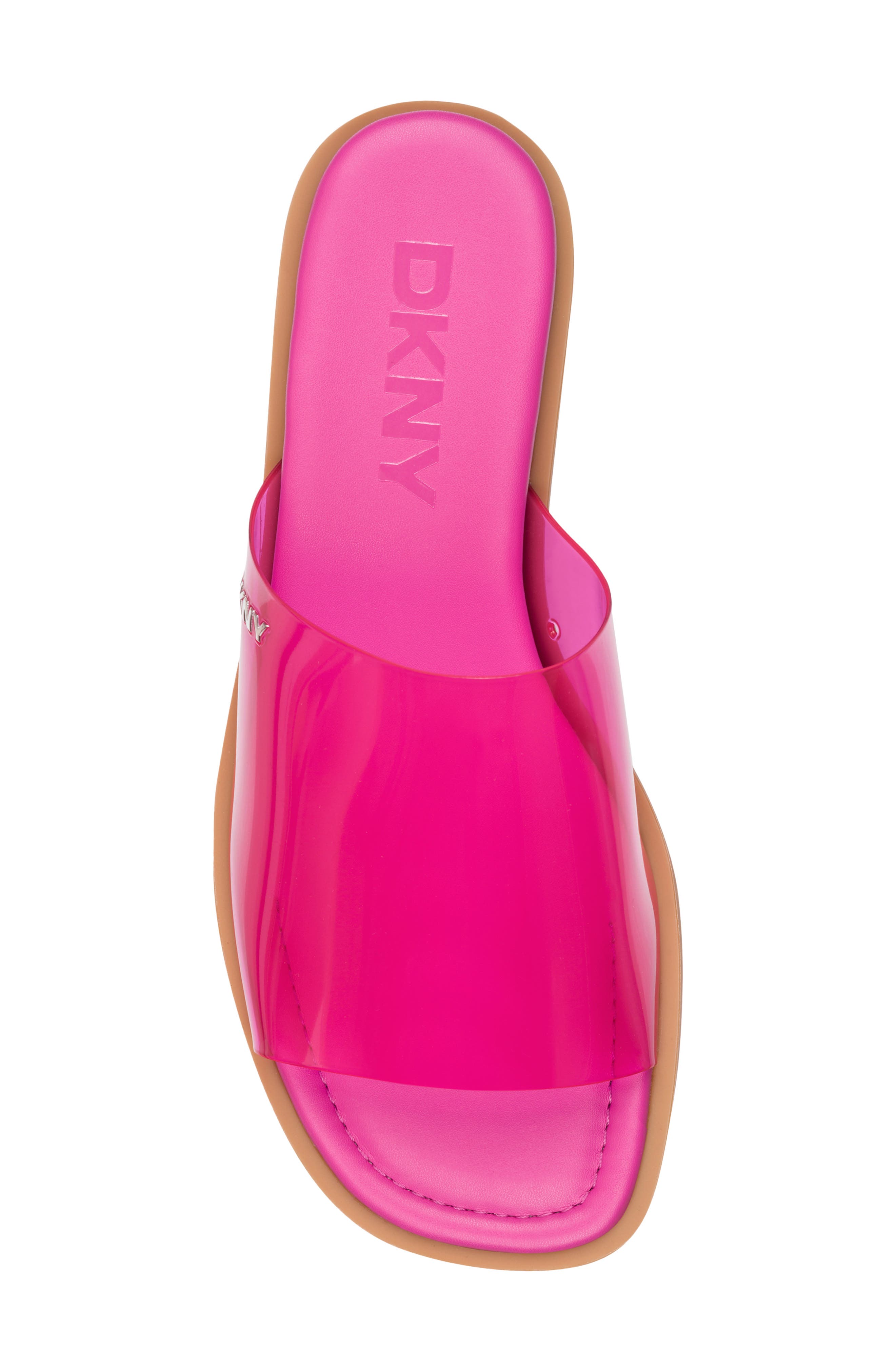 Cataline Slide Sandal, Alternate, color, HOT PINK