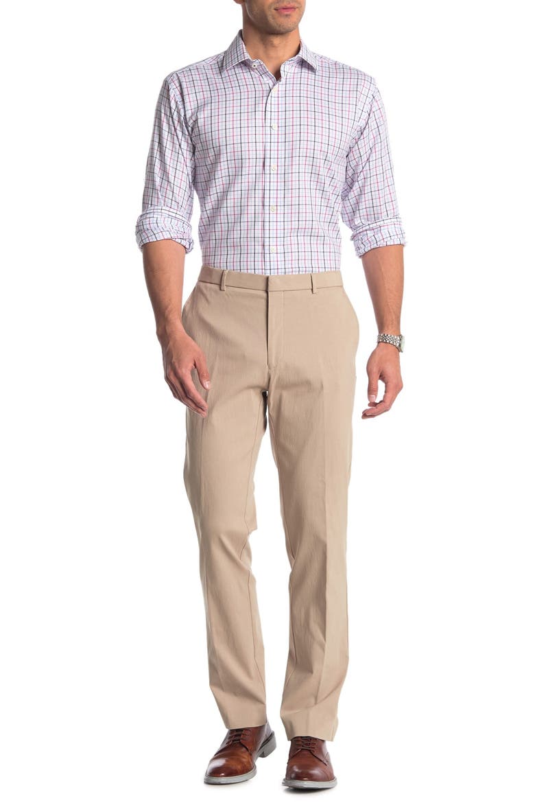 Twill Tailored Suit Separate Pants, Alternate, color, TAN 1
