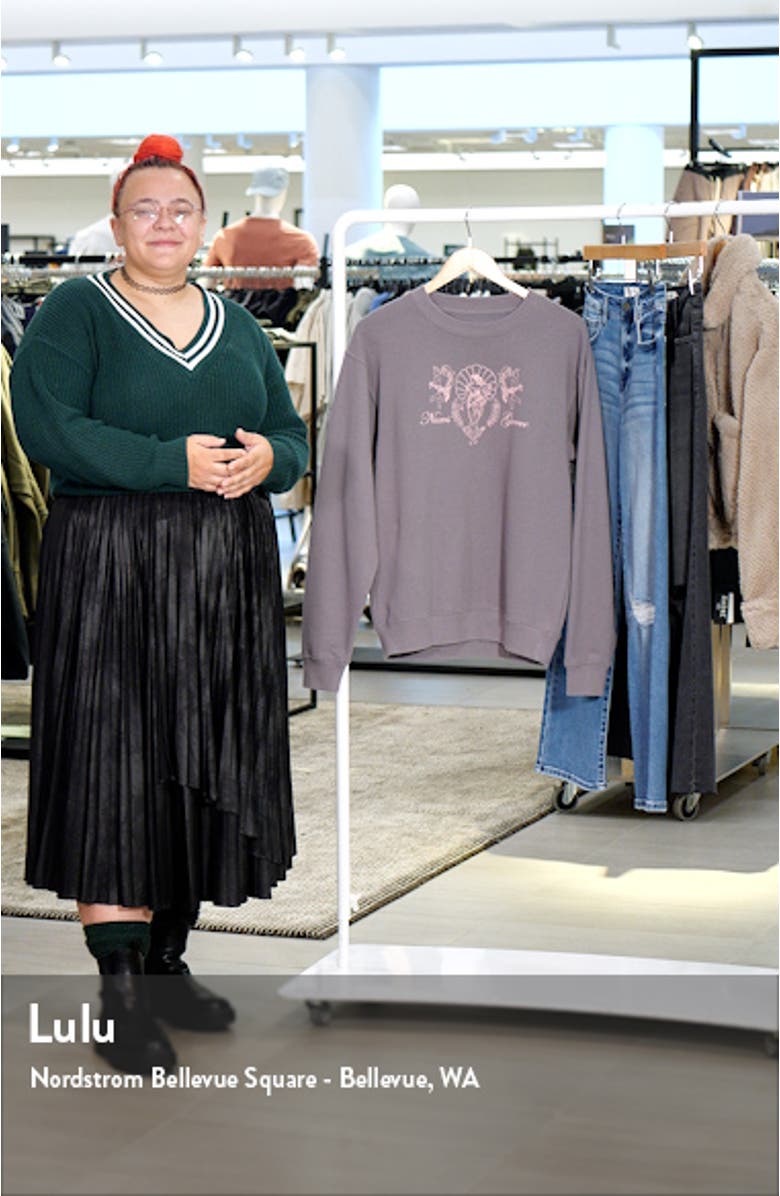 Naxos Greece Graphic Sweatshirt, sales video thumbnail