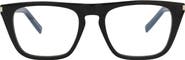 Saint Laurent 53mm Square Optical Glasses