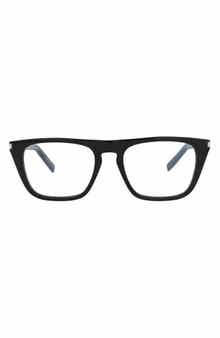 Saint Laurent 53mm Square Optical Glasses