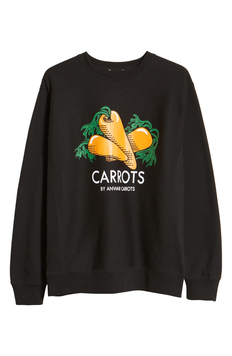CARROTS BY ANWAR CARROTS Graphic Sweatshirt, Alternate, color,