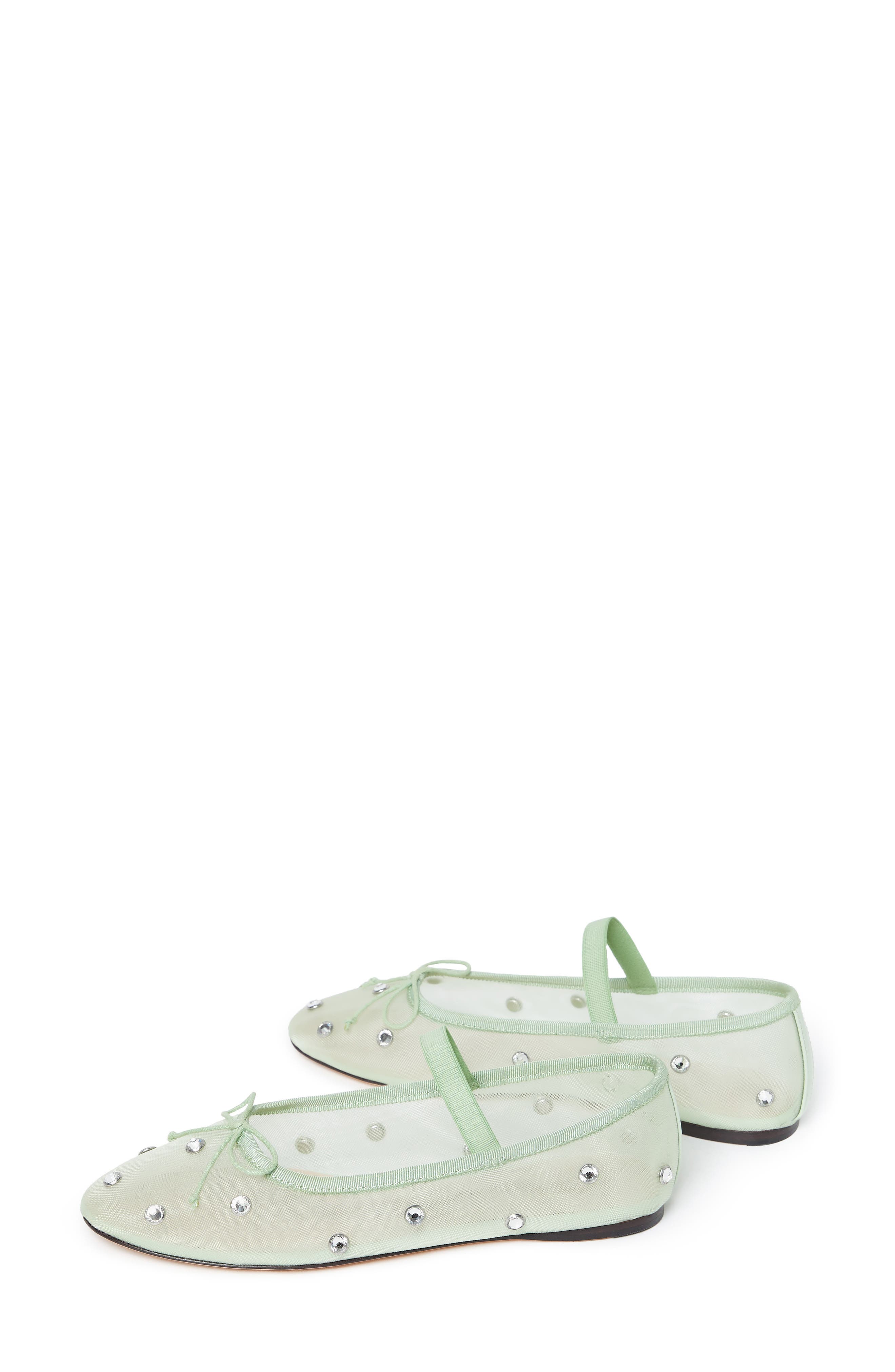 Loeffler Randall Leonie Mary Jane Ballet Flat, Alternate, color, Seafoam