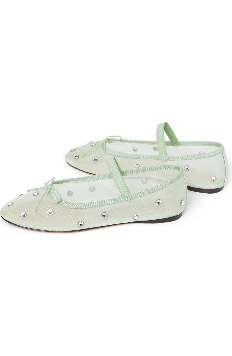 Loeffler Randall Leonie Mary Jane Ballet Flat, Alternate, color, Seafoam